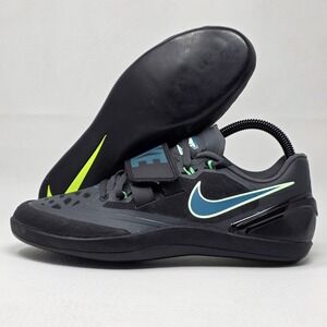 Nike Zoom Rotational 6 Throwing Shoes Black Spruce Mens Size 6 FZ9606-001 New